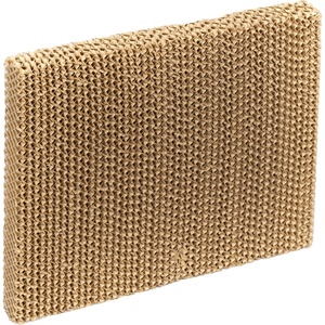 image:imageHessaire Replacement Evaporative Cooler Pads  Swamp Cooler Replacement Pads Corrugated Build  Low Odor Xel50 Media Evaporative Cooling Pad for 3100 CFM Cooler Fan  3 Panels 2175 x 10 amp 1819 x 17
